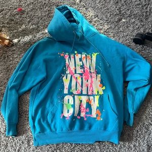 New york city hoodie sweatshirt